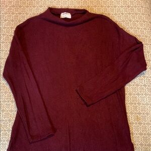 Old Navy Red Cowl Neck Sweater
